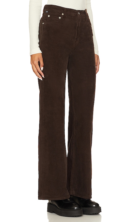 Shop Citizens Of Humanity Paloma Baggy Pant In Wood Corduroy