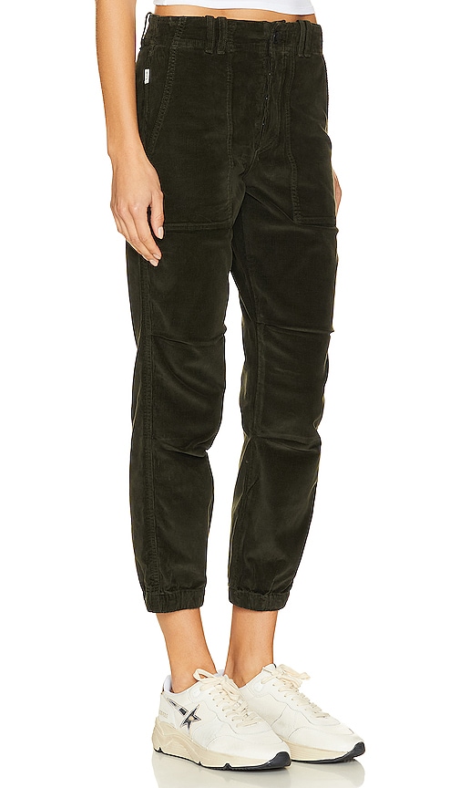 Shop Citizens Of Humanity Agni Utility Pant In Seaweed Corduroy