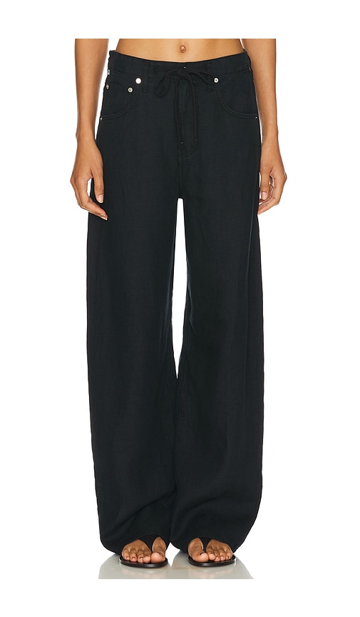 Citizens of Humanity Brynn Drawstring Trouser in Black