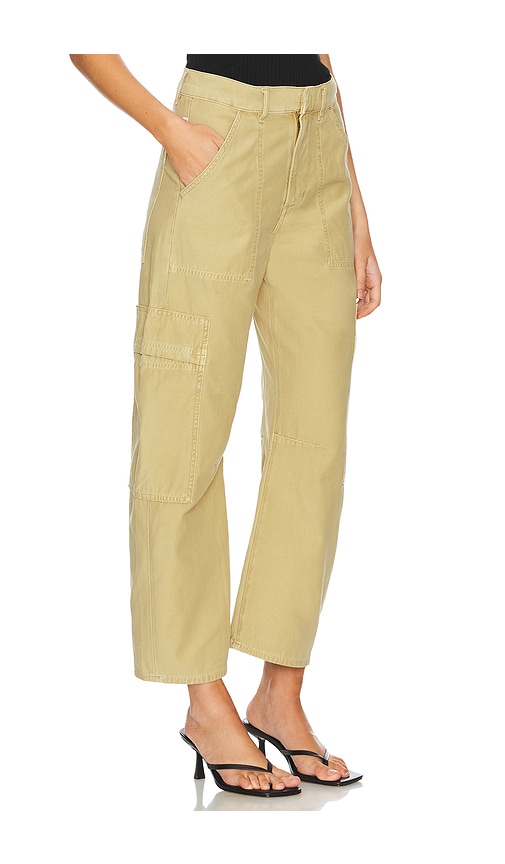 Shop Citizens Of Humanity Marcelle Cargo Pant In Beige