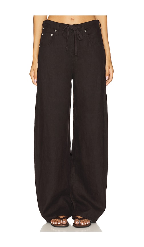 Citizen Of Humanity Brynn Linen Drawstring Trouser Pants