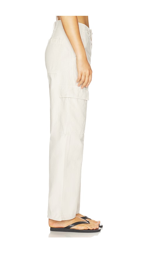 Citizens Of Humanity Esme Cargo Trouser In Ivory. Size 23. Also In 24, 25, 26, 27, 28, 29, 30, 33, 34. 