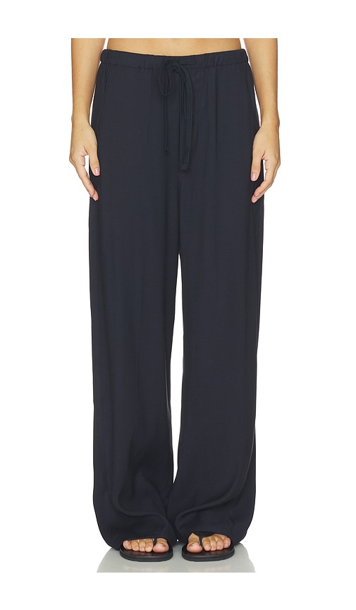 Citizens of Humanity Aurora Pull On Pant in Navy. - size L (also in M, S, XL, XS)