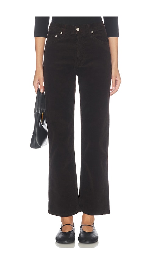 Citizens of Humanity Palma Straight Jean in Brown. - size 23 (also in 24, 25, 26, 27, 28, 29, 31, 32, 33, 34)