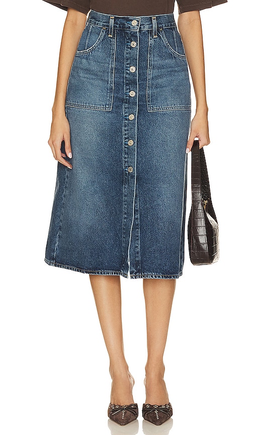 Citizens Of Humanity Anouk Skirt In Blue