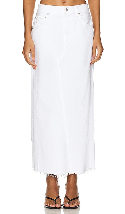 Shop Citizens Of Humanity Circolo Reworked Maxi Skirt In Cannoli