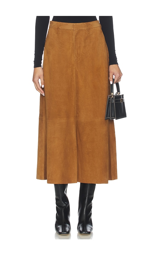 Citizen Of Humanity Cassia Skirt In Brown