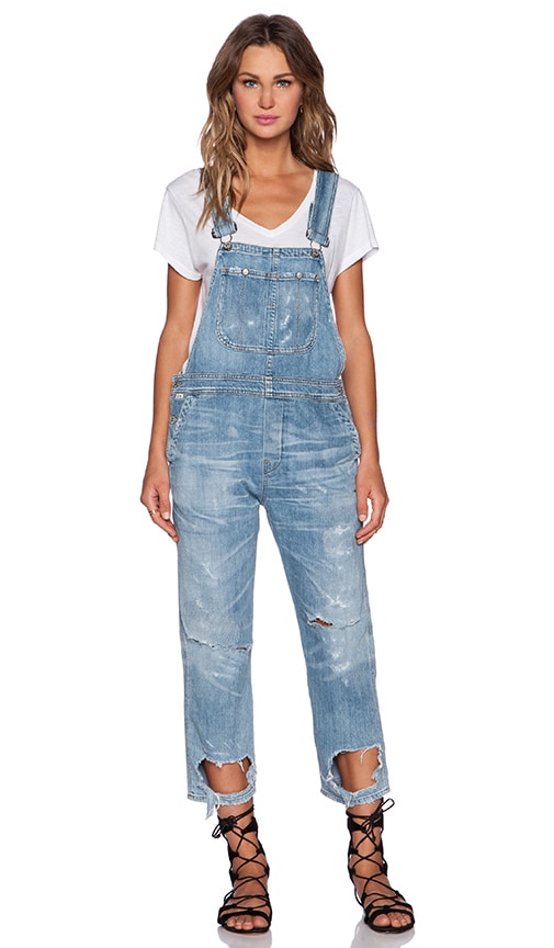 Premium Vintage Quincey Cropped Over-All