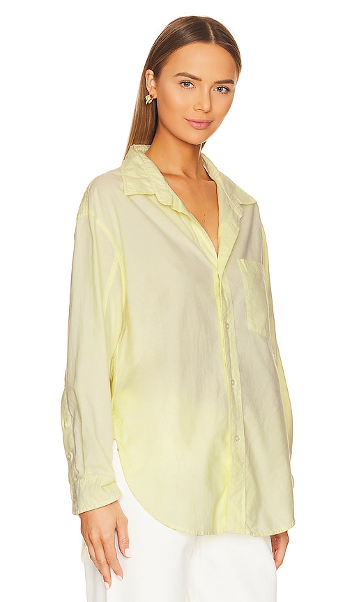 Shop Citizens Of Humanity Kayla Shirt In Yellow