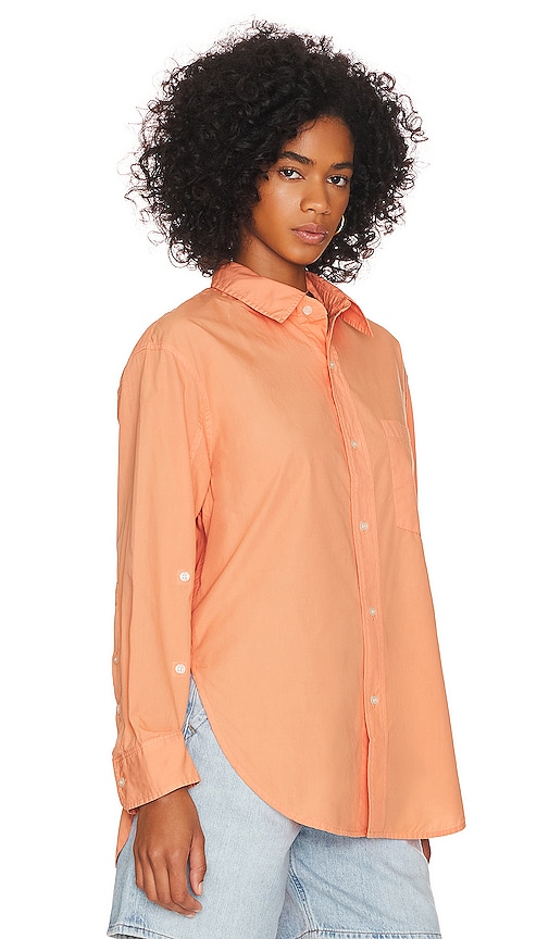 Shop Citizens Of Humanity Kayla Shirt In Coral