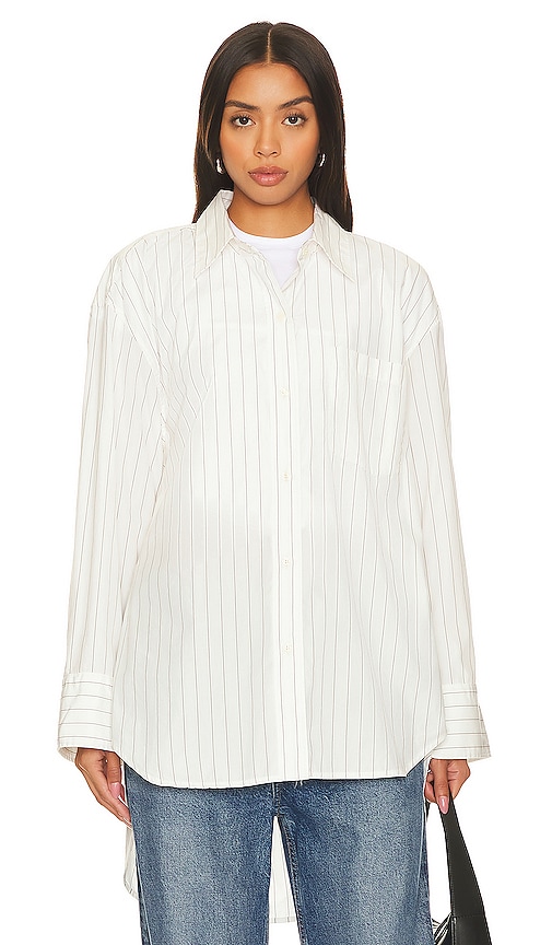 Shop Citizens Of Humanity Cocoon Shirt In White