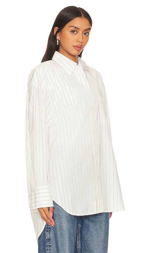 Shop Citizens Of Humanity Cocoon Shirt In White