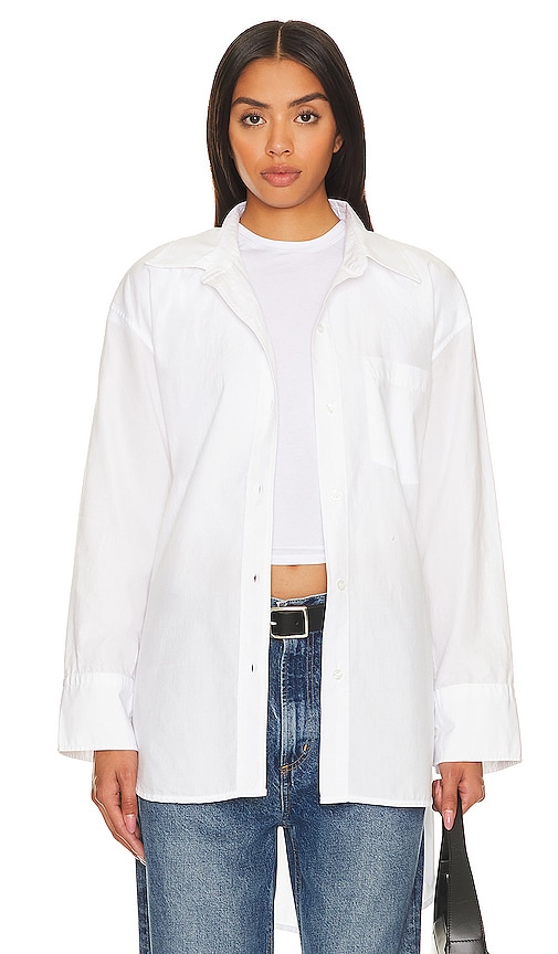 Citizens of Humanity Cocoon Shirt in Optic White