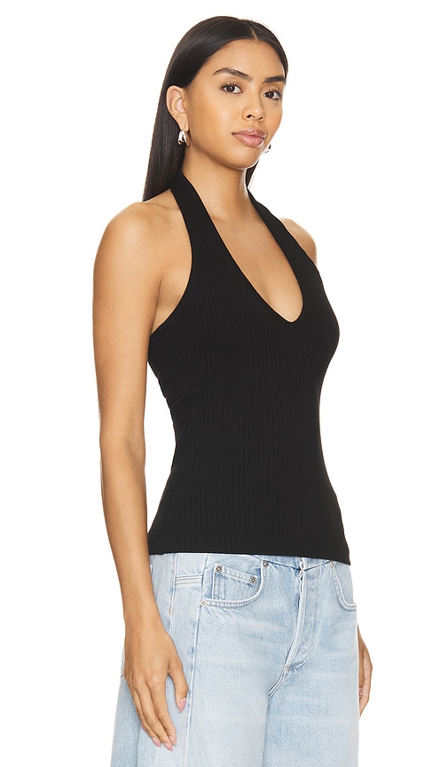 Shop Citizens Of Humanity Julien Halter Top In Black