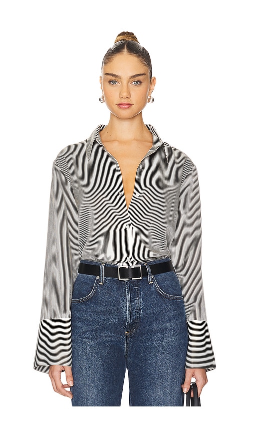 Shop Citizens Of Humanity Camilia Shirt In Grey