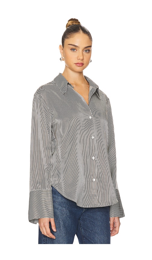 Shop Citizens Of Humanity Camilia Shirt In Grey