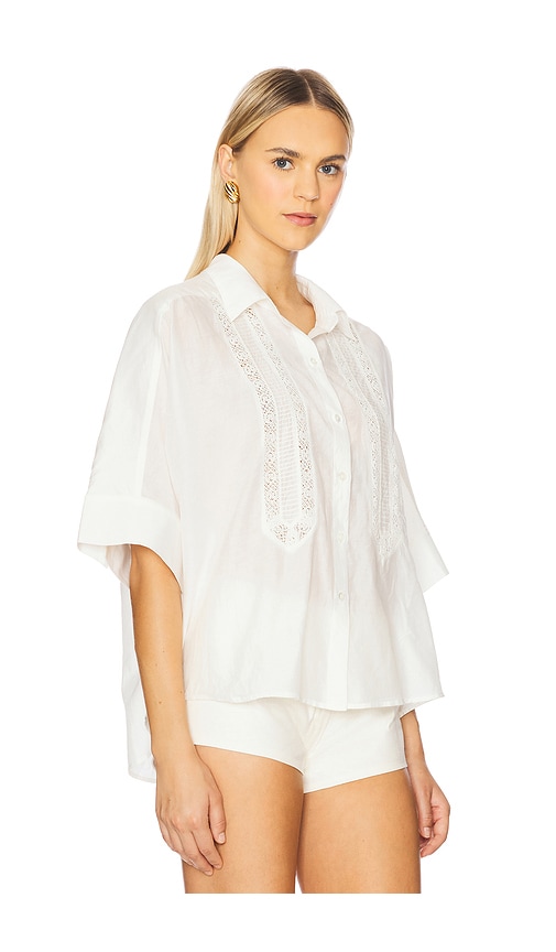 Citizen Of Humanity Claire Shirt Lace Inset