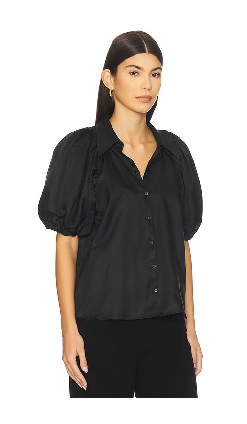 Citizen Of Humanity Leila Blouse In Black