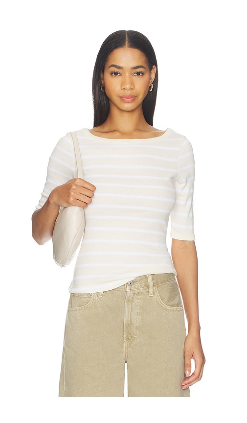 Citizens of Humanity T-SHIRT SLIM en Cream Taille L Also en XS S M 187 €