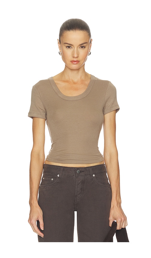 Citizens of Humanity T-SHIRT MAUDE en Brown Taille XL Also en XS S M L 176 €