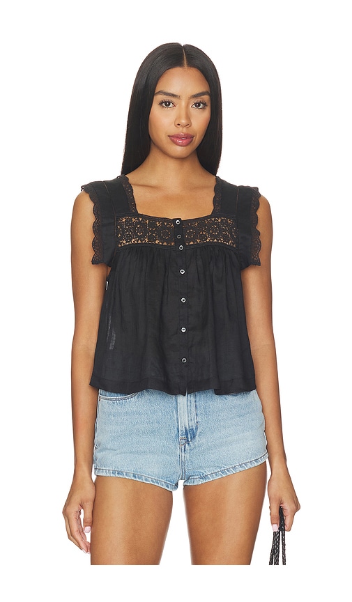Citizens of Humanity Mia Embroidered Top - Women's Clothing