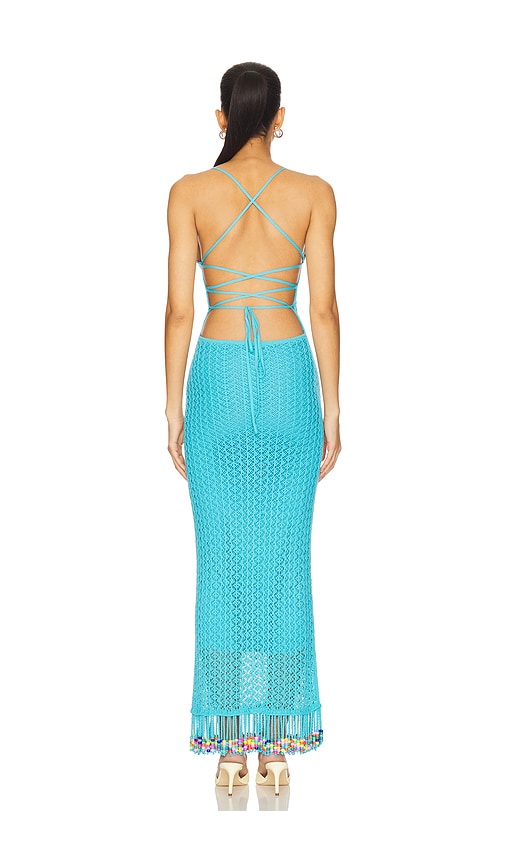 Capittana Maxikleid Ali Beads In Blue. Größe M/l. Also In Xl. 