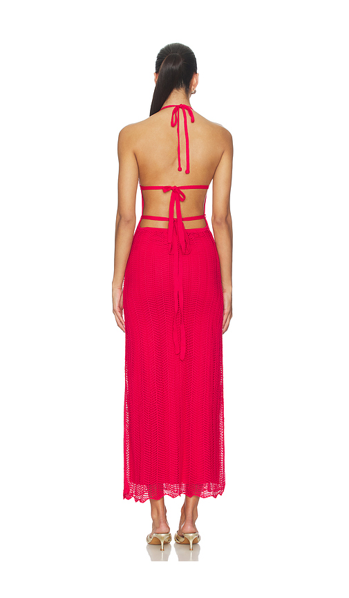  Capittana Maxikleid Ariel In Red. Größe Xs/s. Also In M/l. 