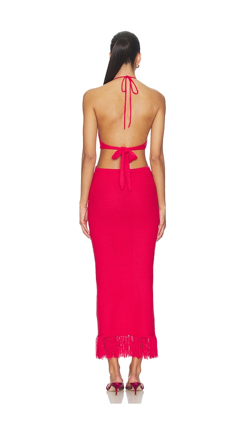  Capittana Kleid Starla In Red. Größe Xs/s. Also In M/l. 