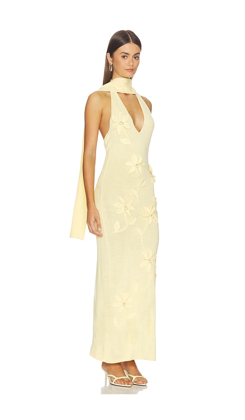  Capittana Midi-kleid Uchi In Yellow. Größe Xs/s. Also In M/l. 