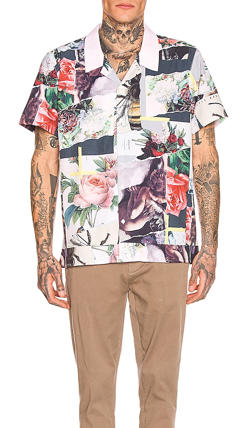 Torn Camp Collar Shirt