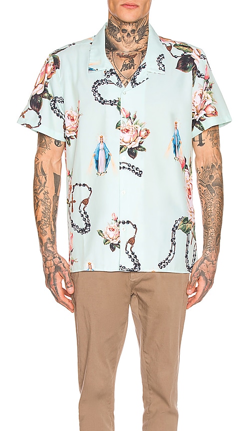 Rosary Camp Collar Shirt