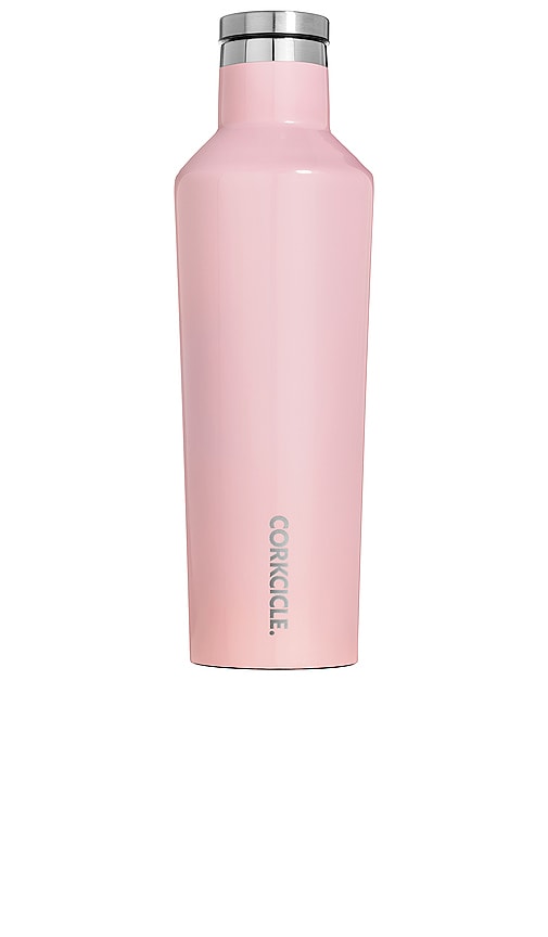 Corkcicle Canteen 16 oz in Rose Quartz | REVOLVE