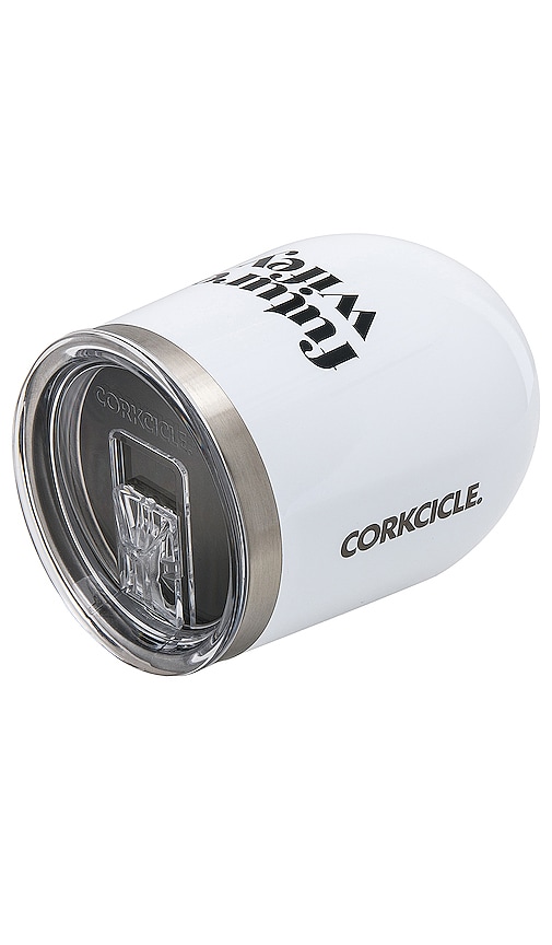 Shop Corkcicle Future Wifey Stemless Cup In White