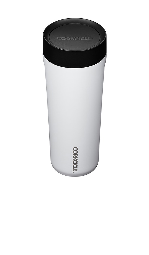  Corkcicle Tasse White Commuter Cup 17oz In White. 