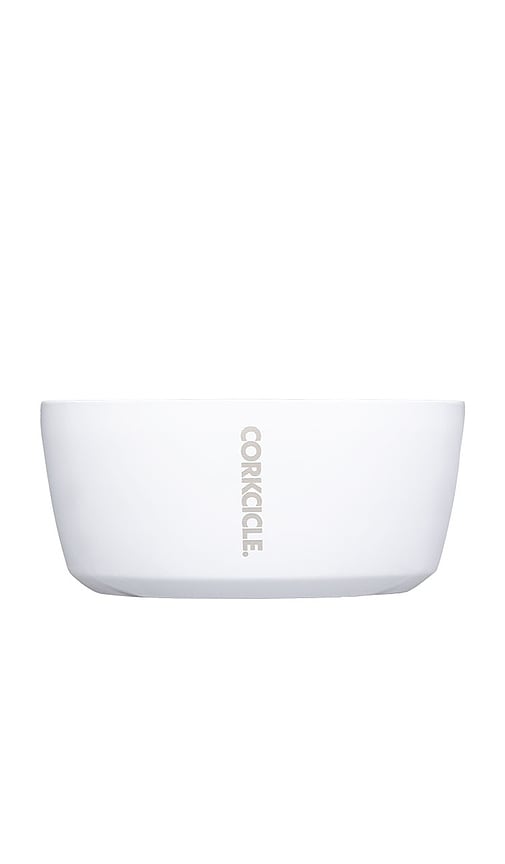 Shop Corkcicle Dog Bowl 16oz In 亮泽白