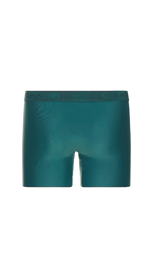 Shop Calvin Klein Underwear Premium Ck Black Micro Boxer Brief In Atlantic Deep
