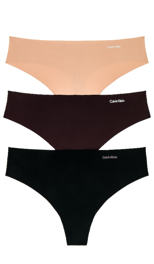 samenzwering Monnik Christian Calvin Klein Underwear 3 PACK ソング - Light Caramel, Power Plum, & Black |  REVOLVE
