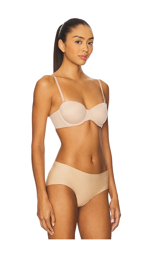 Calvin Klein Underwear Perfectly Fit Strapless Bra In Neutral