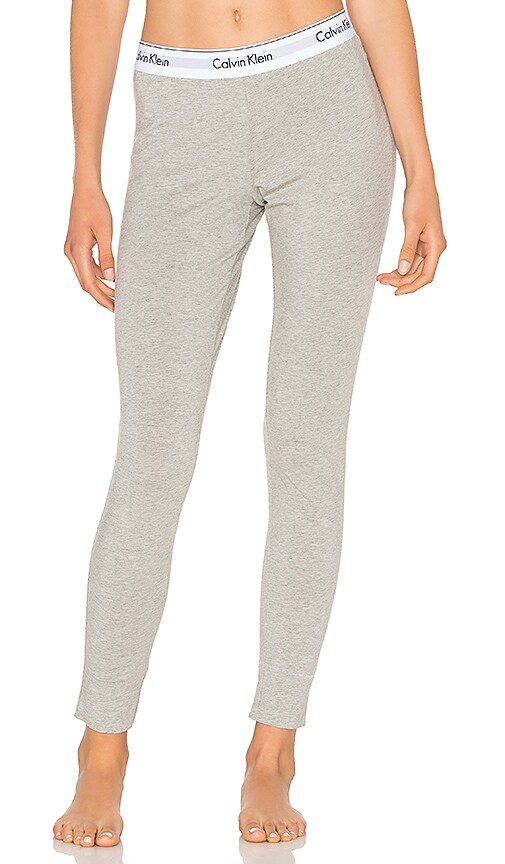 Calvin Klein Underwear Modern Cotton Legging in Grey Heather