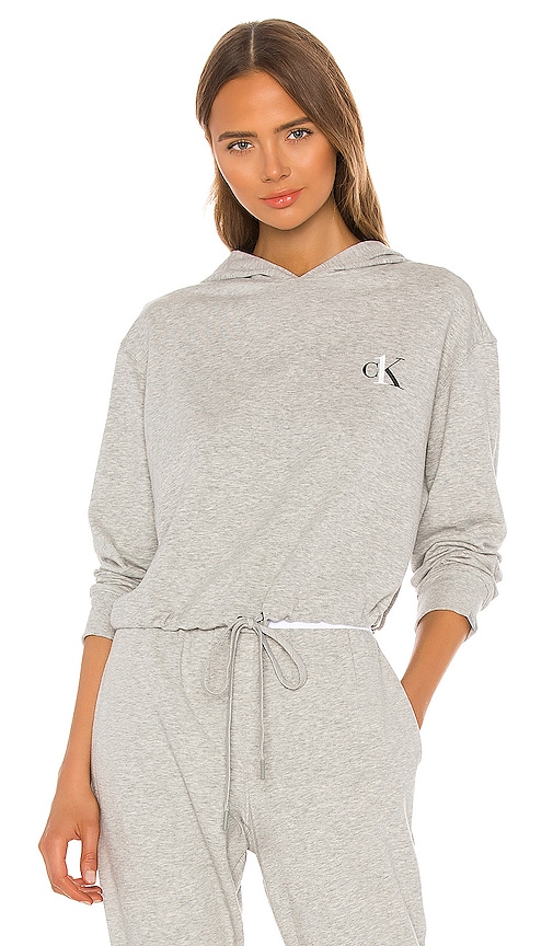 Calvin Klein Underwear One Basic Lounge Sweatshirt in Grey Heather