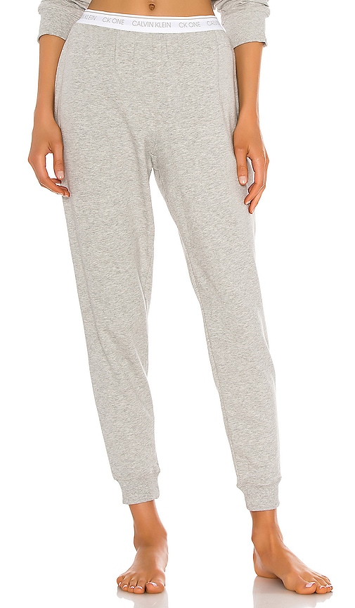 Calvin Klein Underwear One Basic Lounge Sweatpant in Grey Heather | REVOLVE