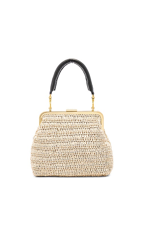 Clare V, Bags, Clare V Black Raffia Flore