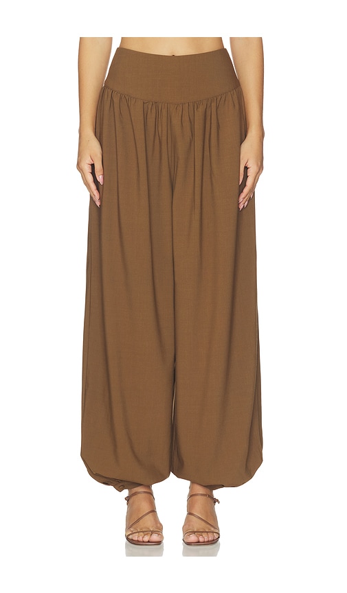 Clea Heidi Trouser in Brown. - size XS (also in S, L)