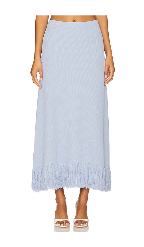 Clea Clarissa Fringe Knit Skirt