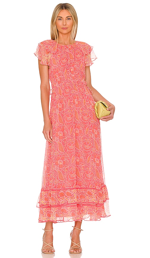 Cleobella Hannah Maxi Dress In Orange | ModeSens