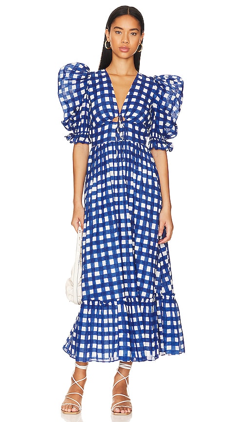 Cleobella Morina Ankle Dress In Blue | ModeSens