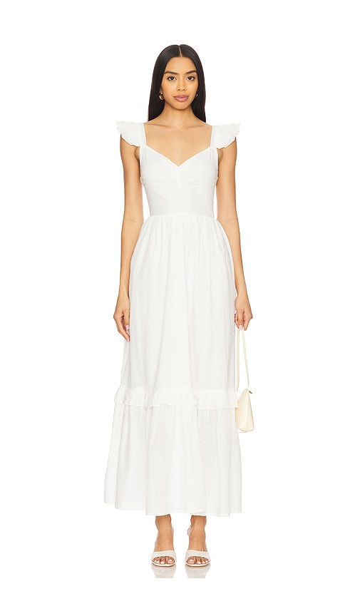 Nica Maxi Dress in White. - size L (also in M, S, XL, XS) - Cleobella - Modalova