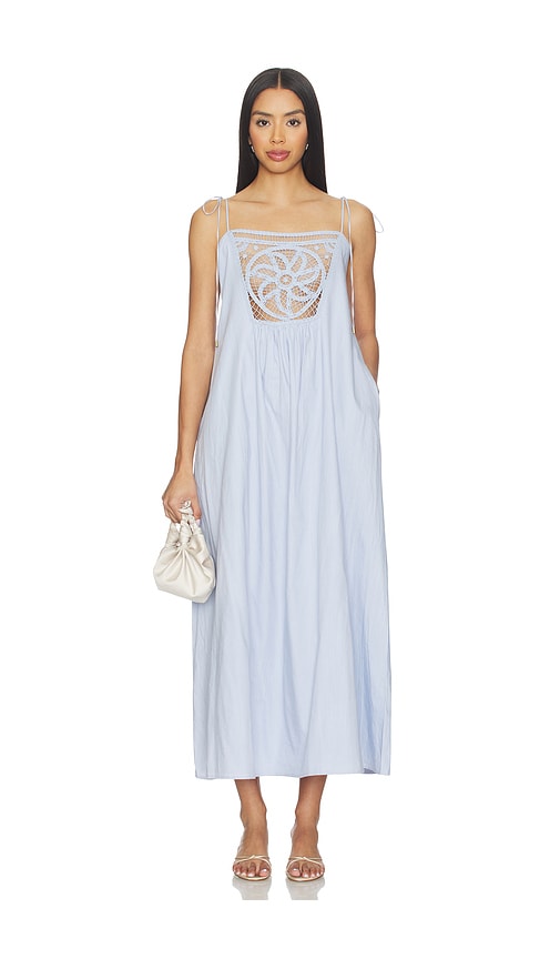 Cleobella Andromeda Cover Up Dress In Blue