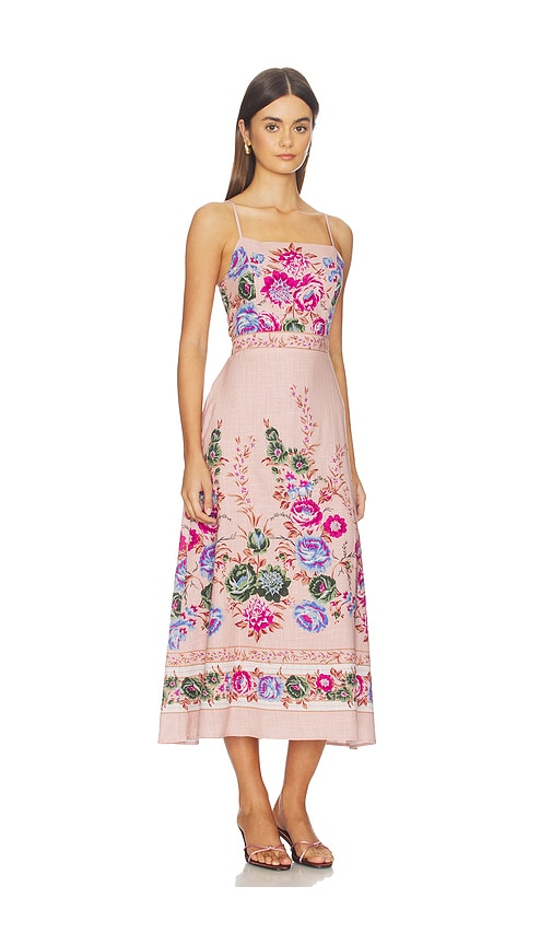 Cleobella Trina Ankle Dress In Pink