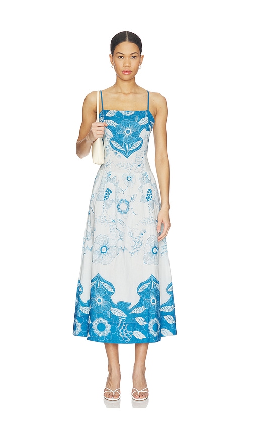 Cleobella Renee Ankle Dress In Multi